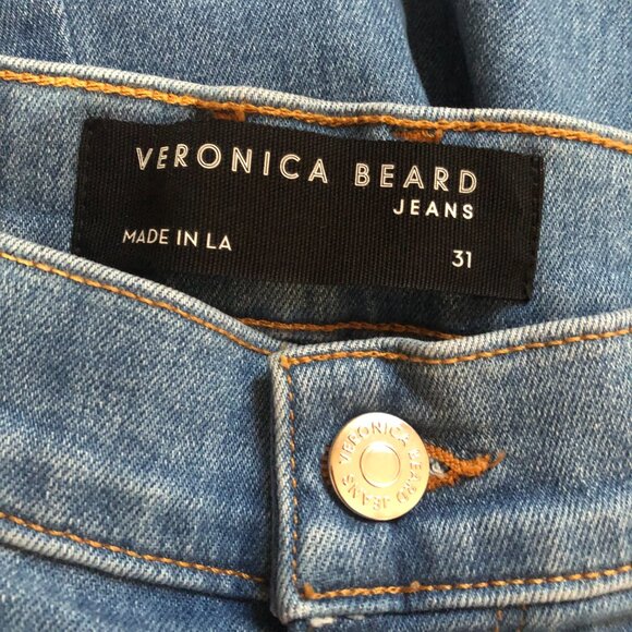 Veronica Beard high rise Sheridan bell bottom flare jeans - Picture 7 of 7